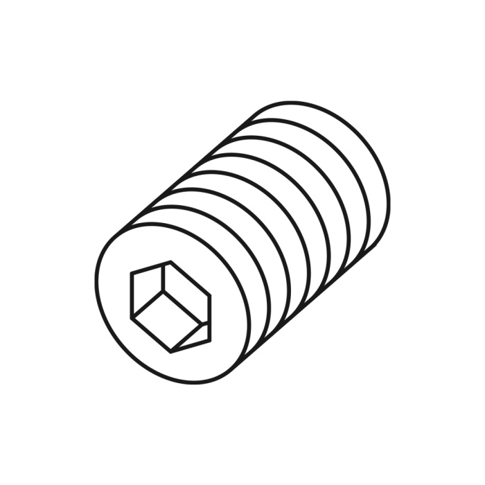 Винты скрытого монтажа TECEsolid