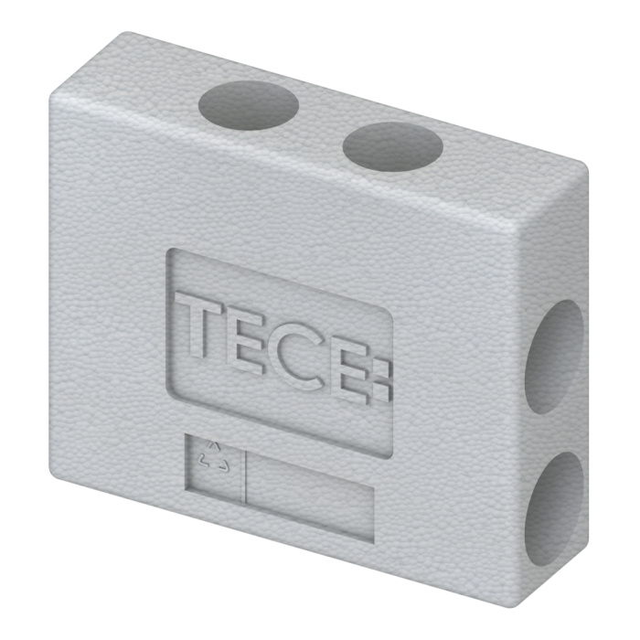 Защитный короб TECEflex из PS для двойного тройника